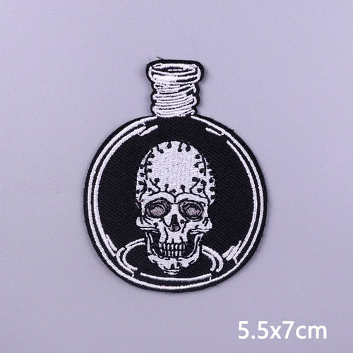 Punk Funny Patch Iron On Patches For Clothing Thermoadhesive Patches