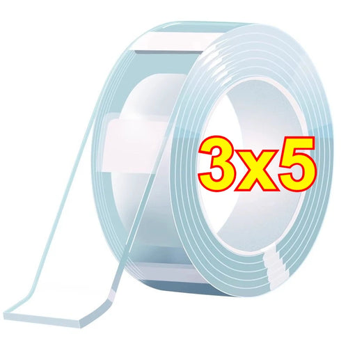 Nano Tape Double Sided Tape Transparent Reusable Waterproof Adhesive