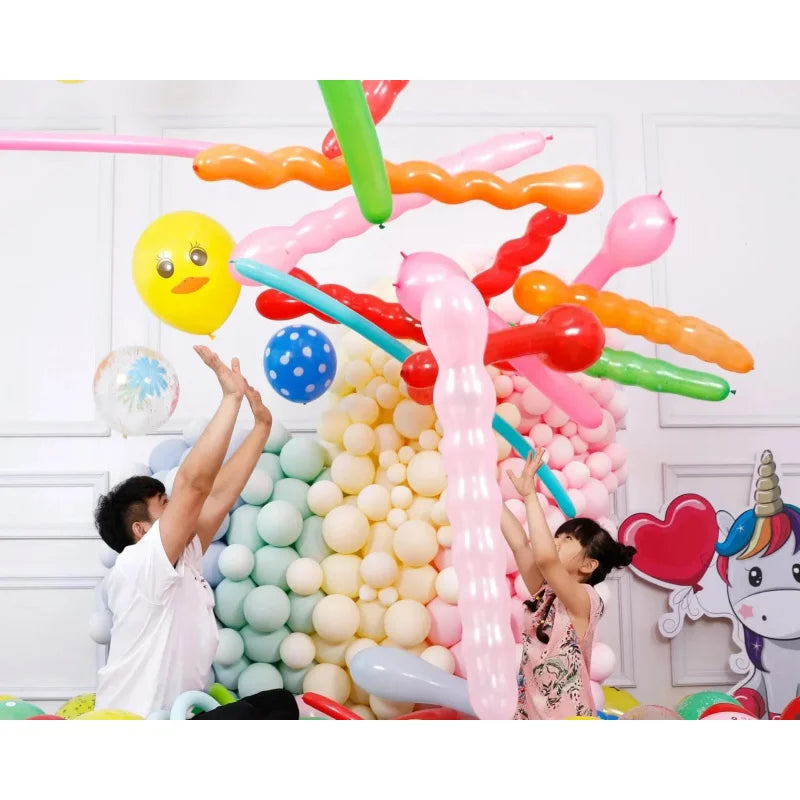 50/100 PcsNo gas pump provided Cartoon Balloons Decoration Helium