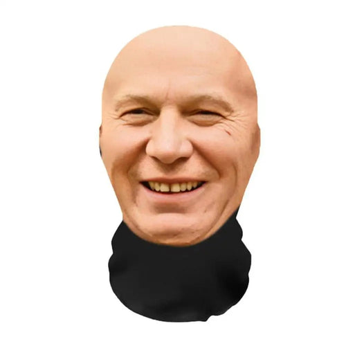 2025 New 3D Printed Mask Funny Mesh Mask Full Face Headwear Elastic