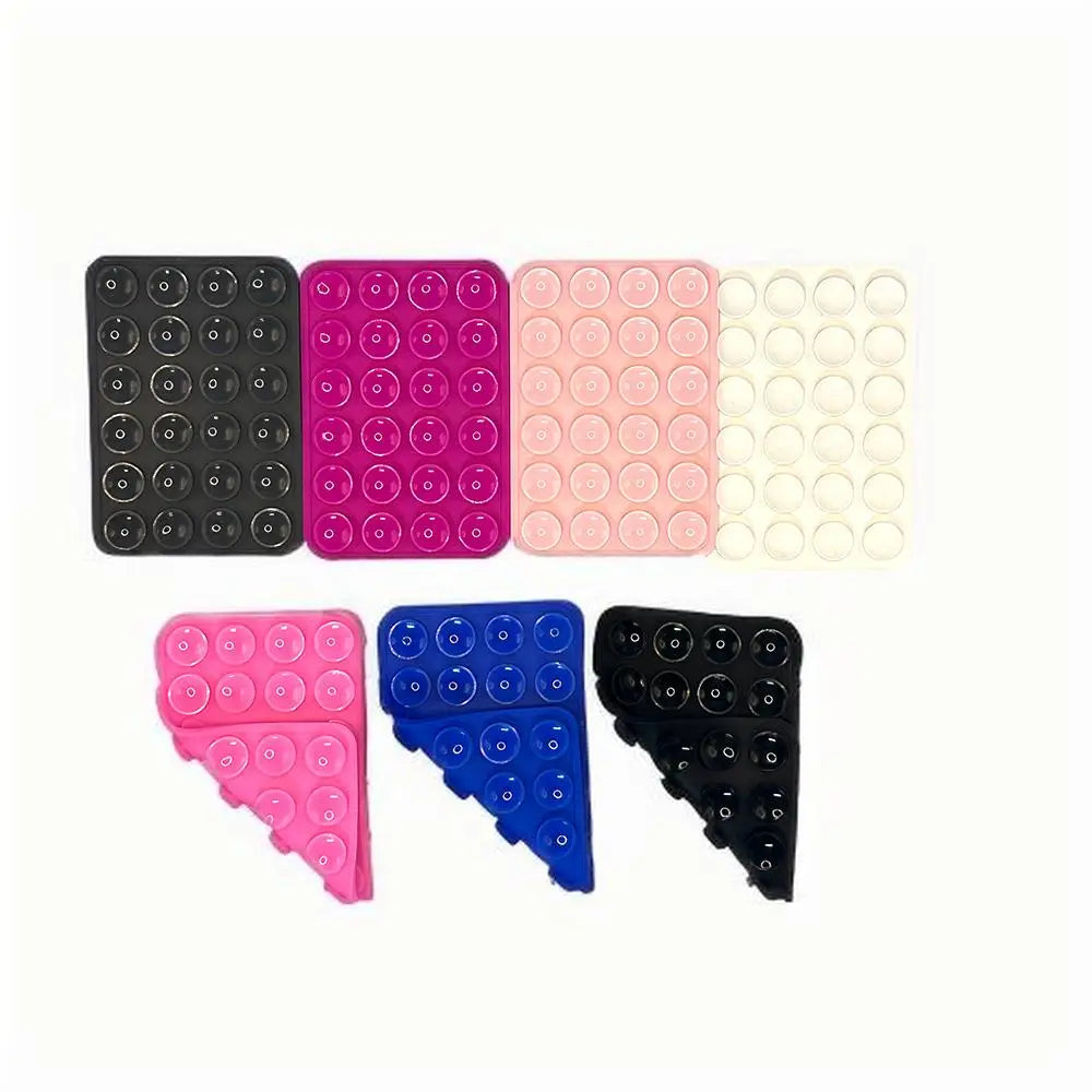 1Pc Silicone Suction Pad Double Sided For Mobile DYM Fixture Suction