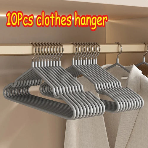 Non-Slip Coated Metal Suit Coat Hangers Heavy Duty Clothes Hangers