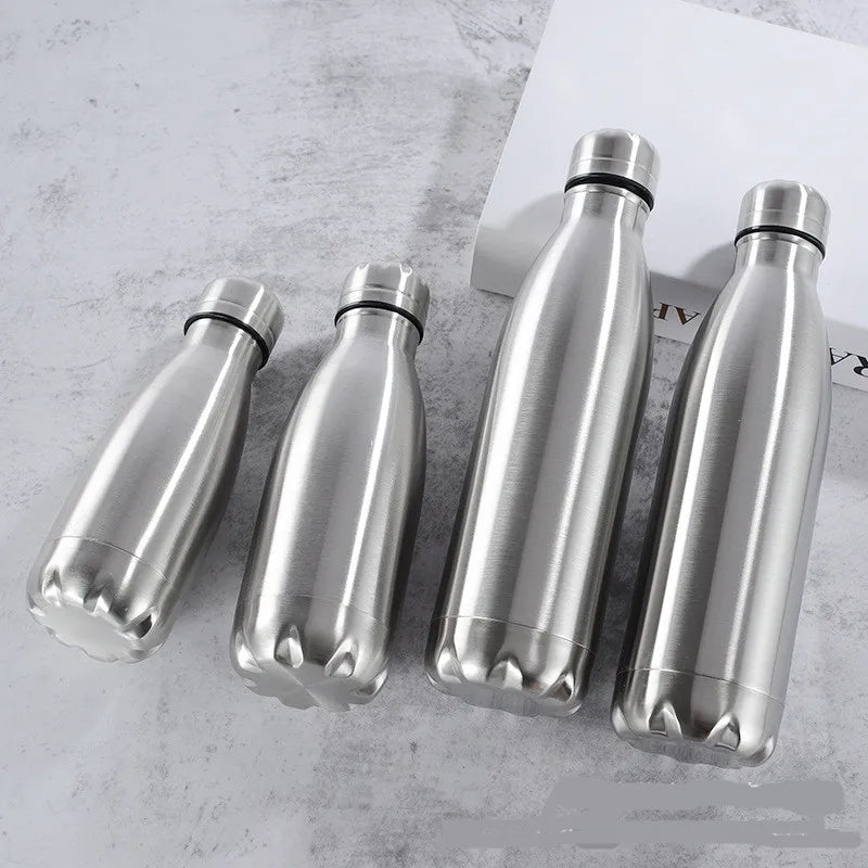 Stainless Steel Water Bottle 1 Liter Free Shipping Items, Drink Bottle