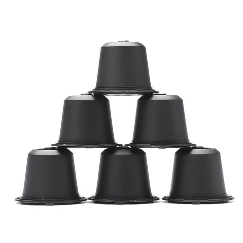 6PCS Refillable Reusable Nespresso Coffee Capsule Reutilisable