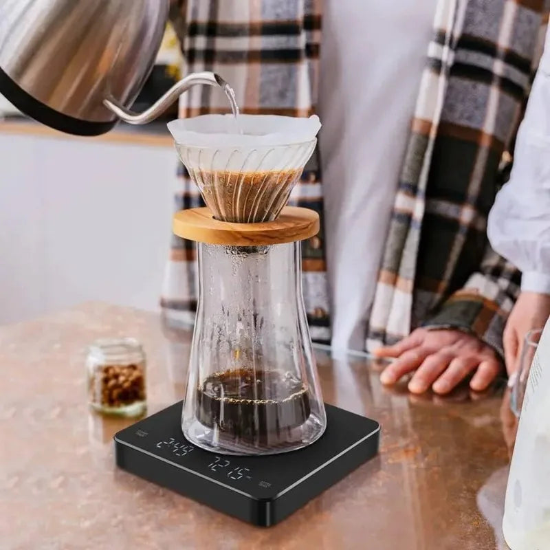 Kitchen Baking 0.1g High-precision Gram Scale with Type-C Charging,