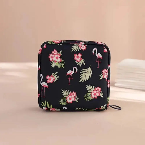 Women Sanitary Napkin Tampon Storage Bag Portable Waterproof Organizer