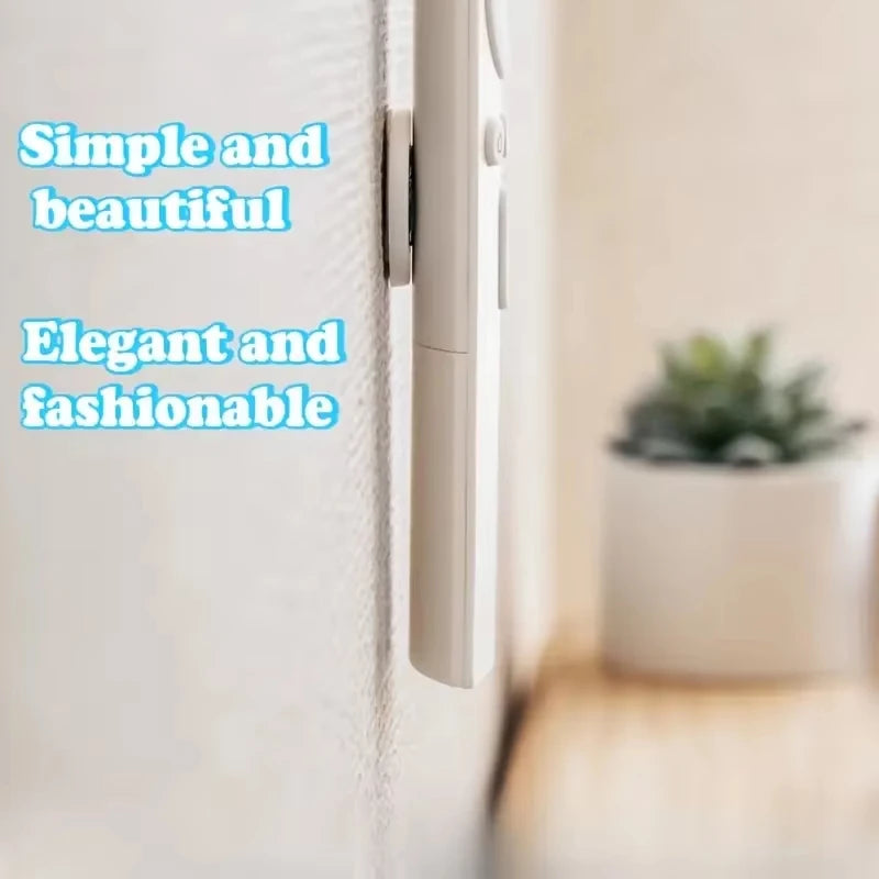 3/6pcs No Drill Magnetic Remote Holder - Wall Mount for TV/AC/DVD