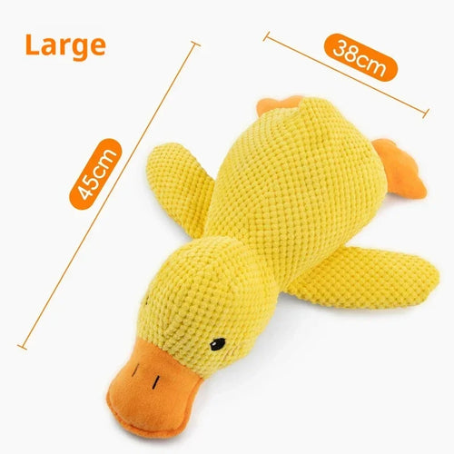 Pet Plush Toy Dog Calming Duck Companion Sleeping Duck Toys Chew Toy