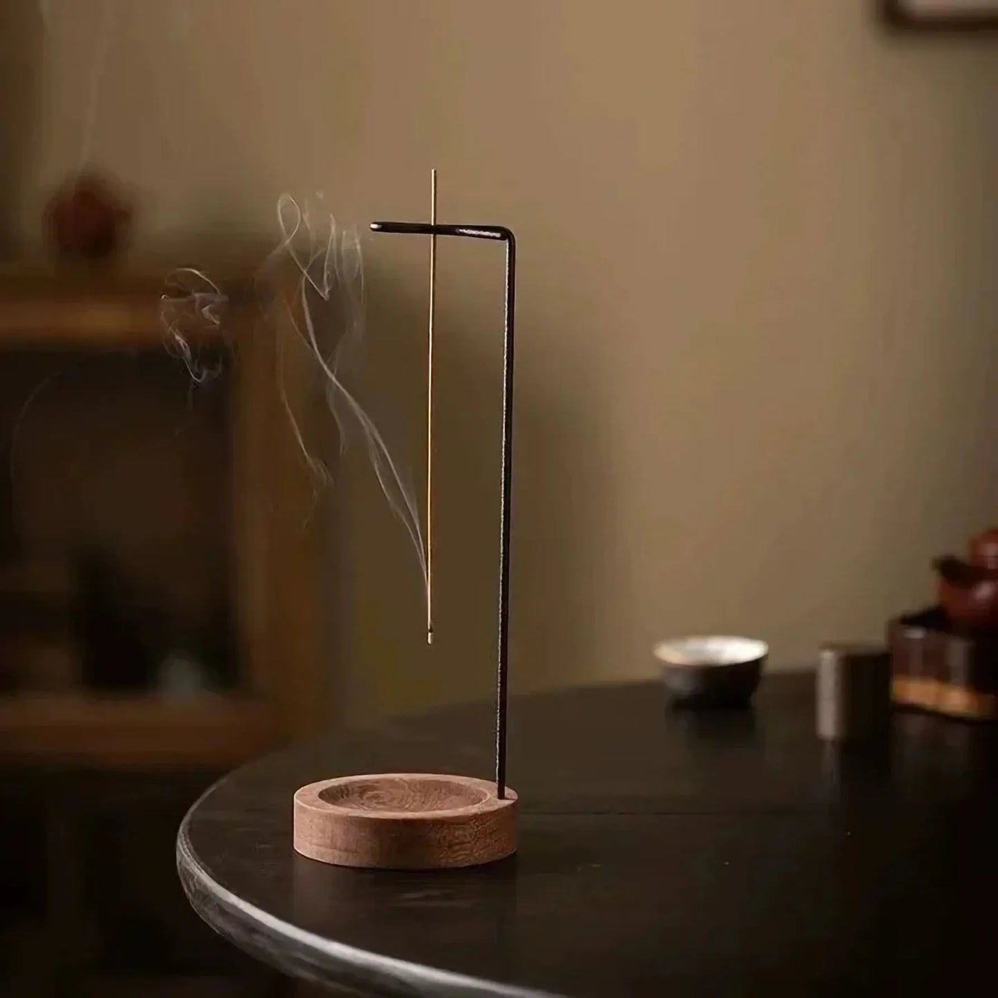 Insence Burner Upside Down Incense Burner Incense Stick Holder Wooden