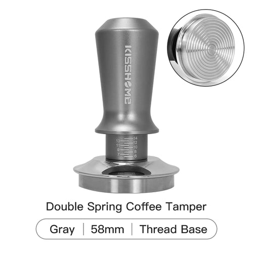 Coffee Tamper 30lb Constant Pressure Calibrated Double Spring 51mm