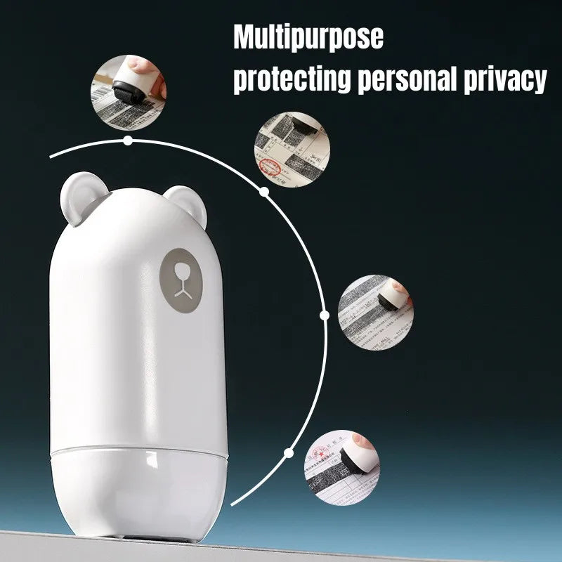 Theft Protection Roller Stamp for Privacy Confidential Data Guard Your