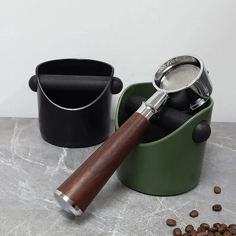 Coffee Knock Box Espresso Grounds Container Anti Slip Espresso Dump