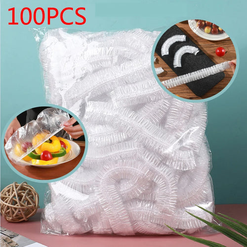 Disposable Food Cover Elastic Plastic Wrap Food Grade Food Lids Shoe