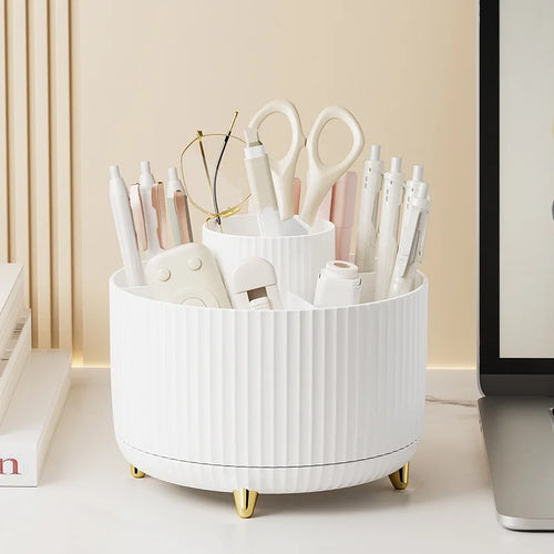 360 Rotating Makeup Desktop Cosmetic Storage Box Organizer Large