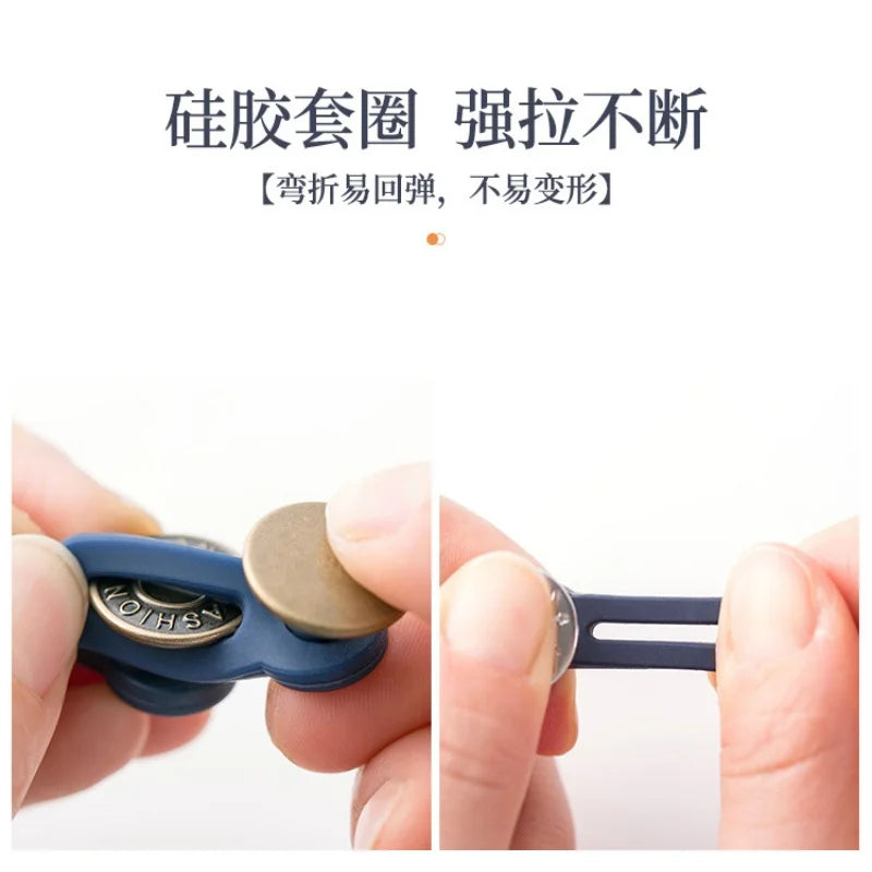 Metal Button Extender Perfect To Any Jeans Pants Free Sewing