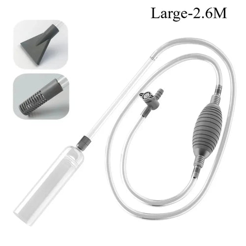 Aquarium Siphon Vacuum Cleaner Tool Set for Large Fish Tank