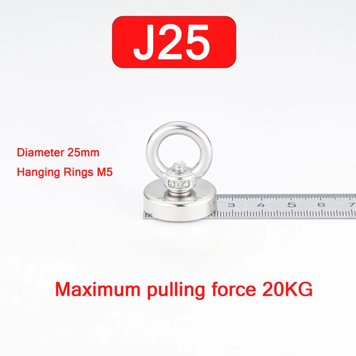 Super Strong Neodymium Fishing Magnet Hook N52 Heavy Duty Rare Earth
