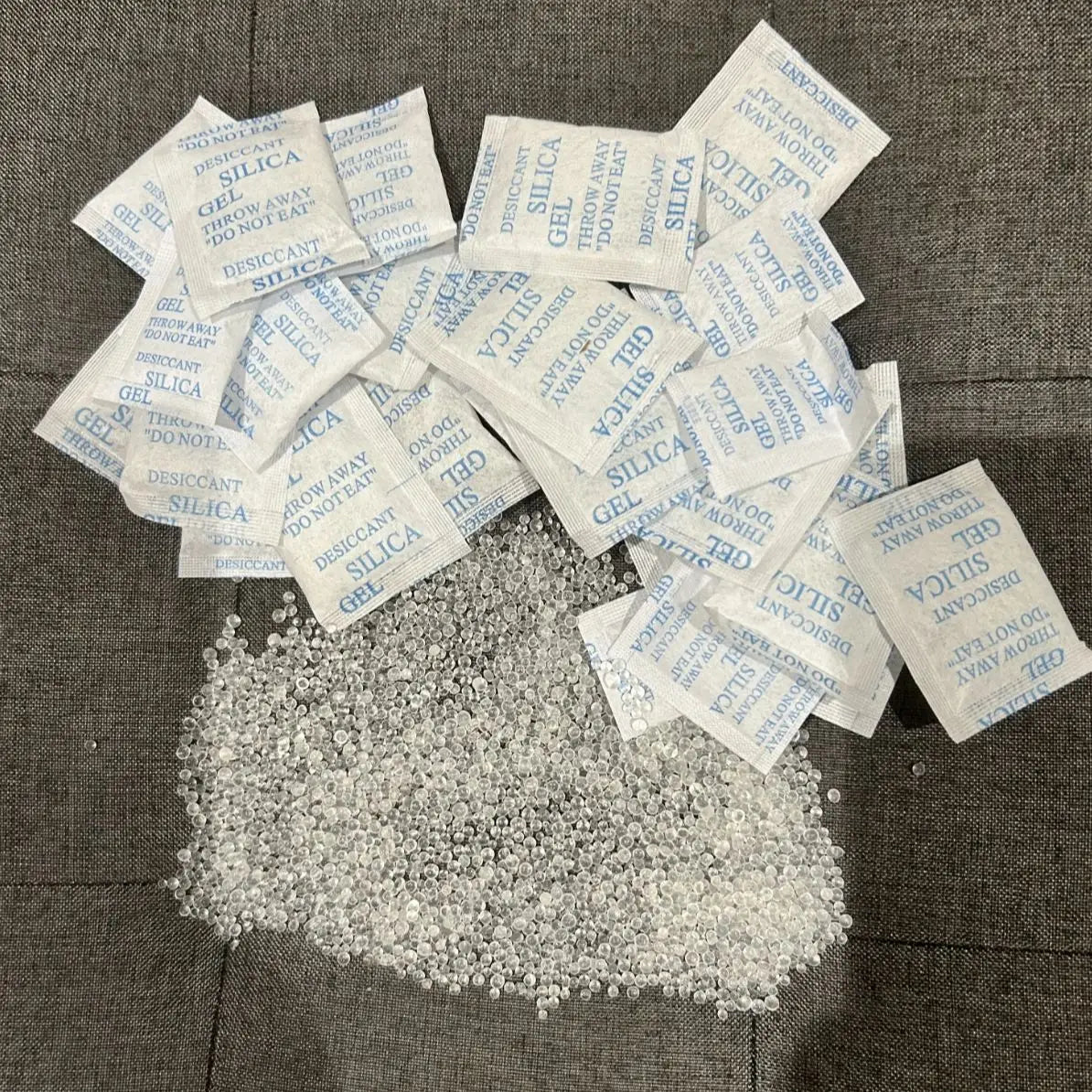 1g 50/100/200/500 packs Non Toxic nonwovens Silica Gel Desiccant Damp
