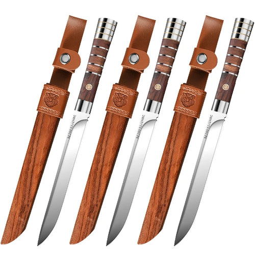 High-hardness stainless steel kitchen knife, professional fruit knife