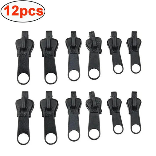 6pcs Instant Zipper Universal Instant Fix Repair Kit Replacement Zip