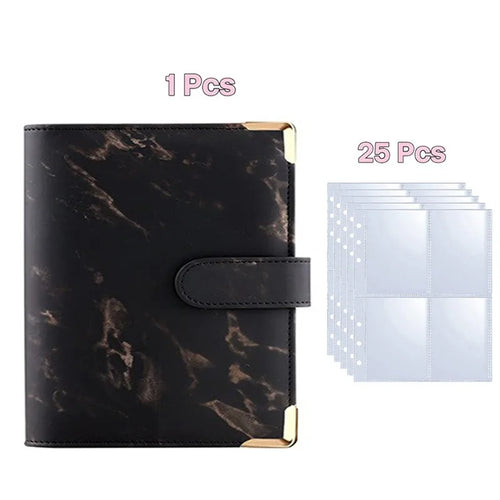 25pcs Page(4 Grids) Photo Card A5-Binder Kpop Photo Albums Idol Cards