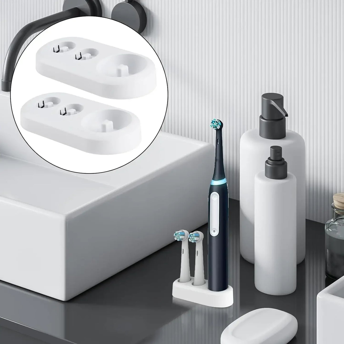Electric Toothbrush Holder,Replacement Stand Base Compatible with Oral