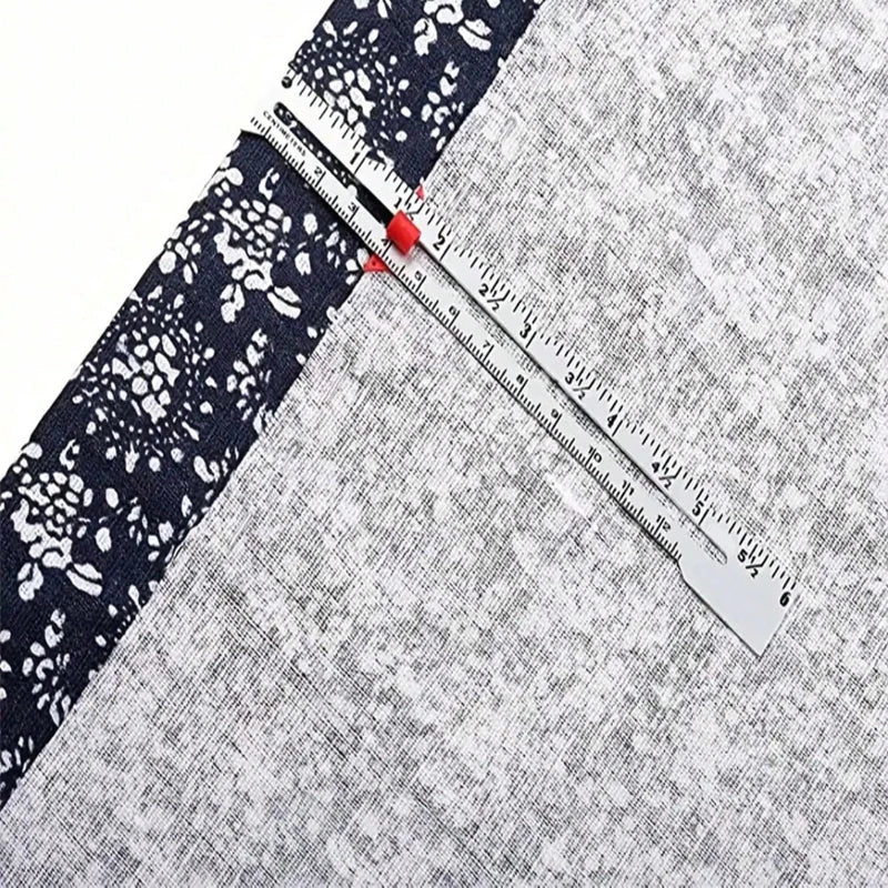 1pc Metal Sliding Guage, Sewing Measuring Tool, Sewing Guage For