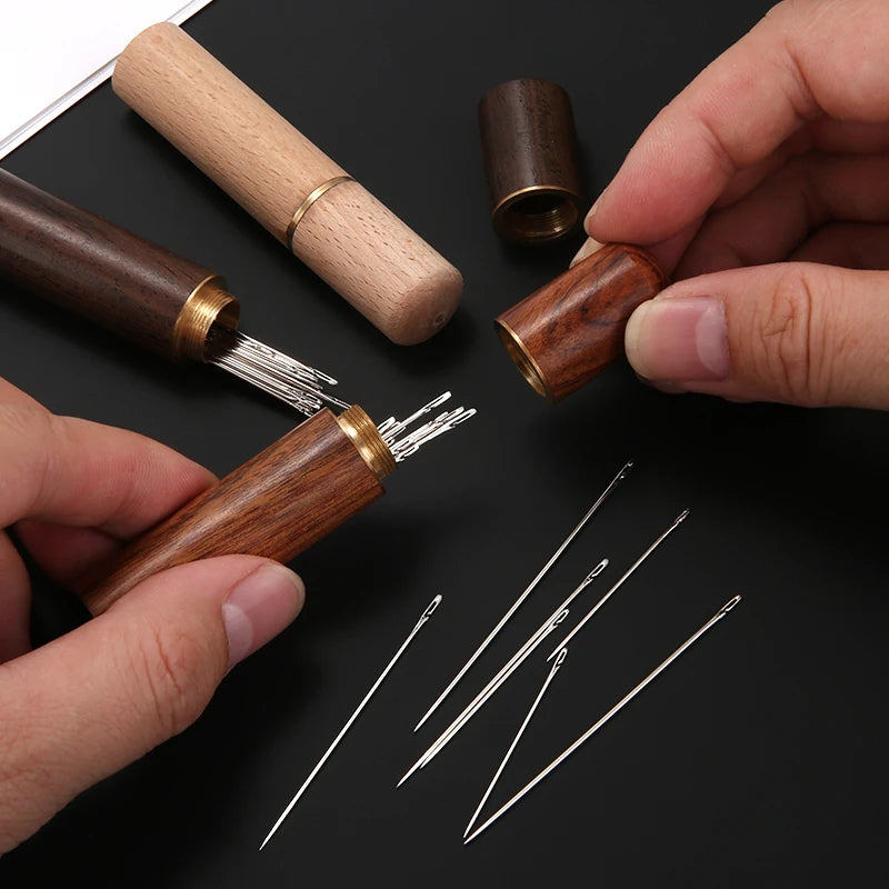 30Pcs Side Hole Blind Sewing Needles Stainless Steel Elderly Self
