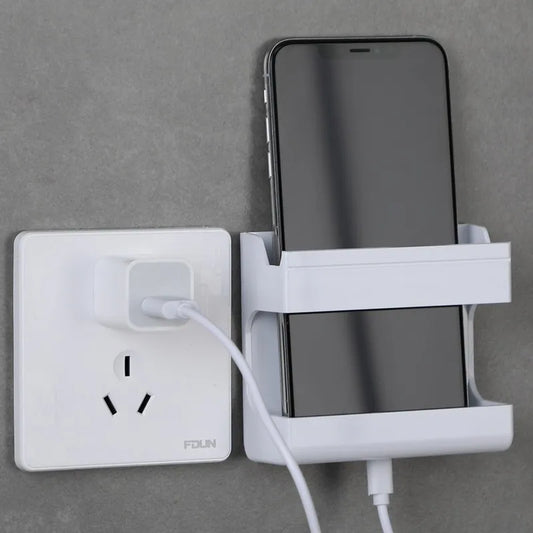 Multi-functional Wall-mounted Organizer for Remote Controls and Mobile