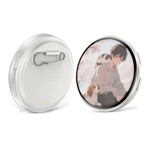 Electronic Badge HD Display Screen 1.70-inch HD Display Bluetooth 6.0
