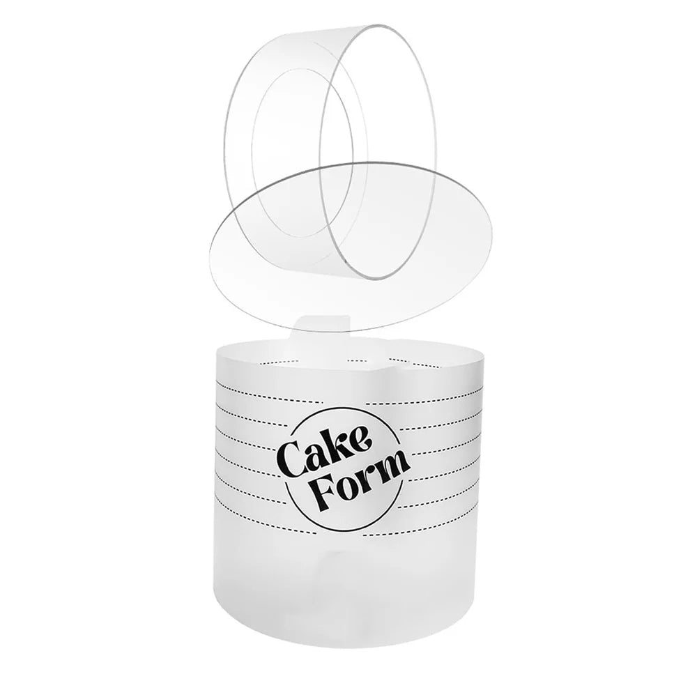 Round Adjustable Cake Ring Mold Retractable Fondant Tools Mousse Cake