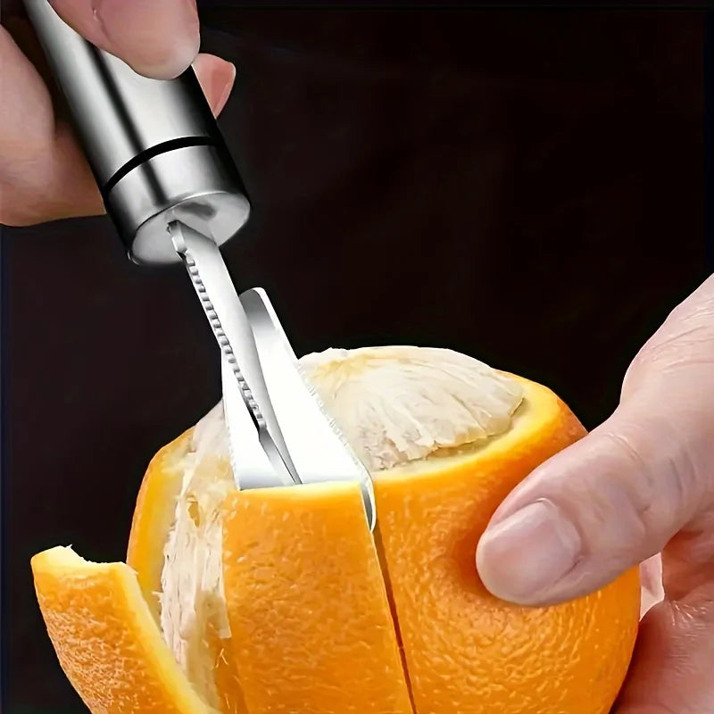 Stainless Steel Orange,Citru Peeler,Simple Lemon Peeler,Creative