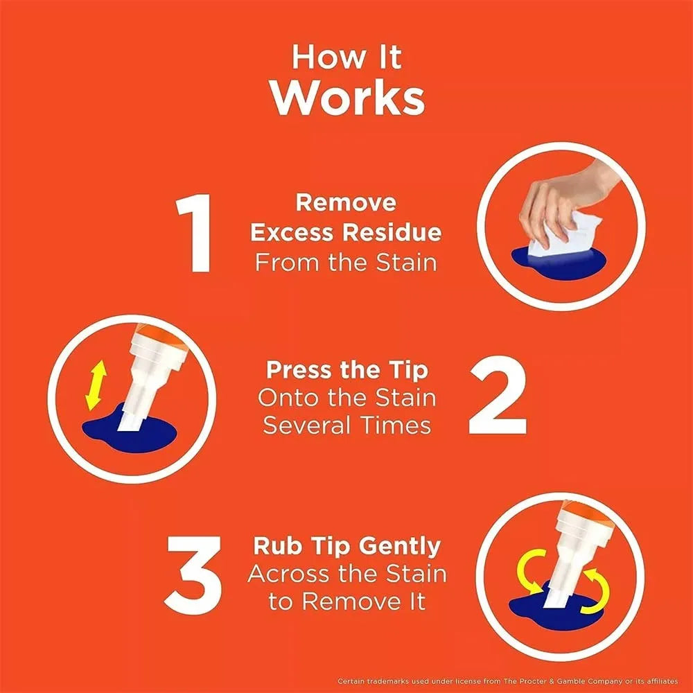 1/3/6 Portable and Convenient Stain Remover Pen for Emergency Stain