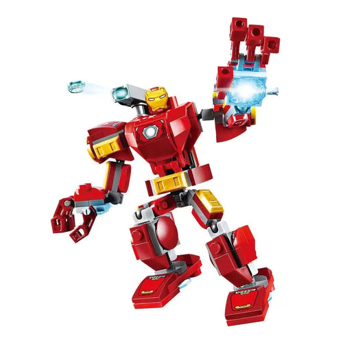 76270 76302 Superhero Bricks Avengers Thor Iron Man Thanos Assemble