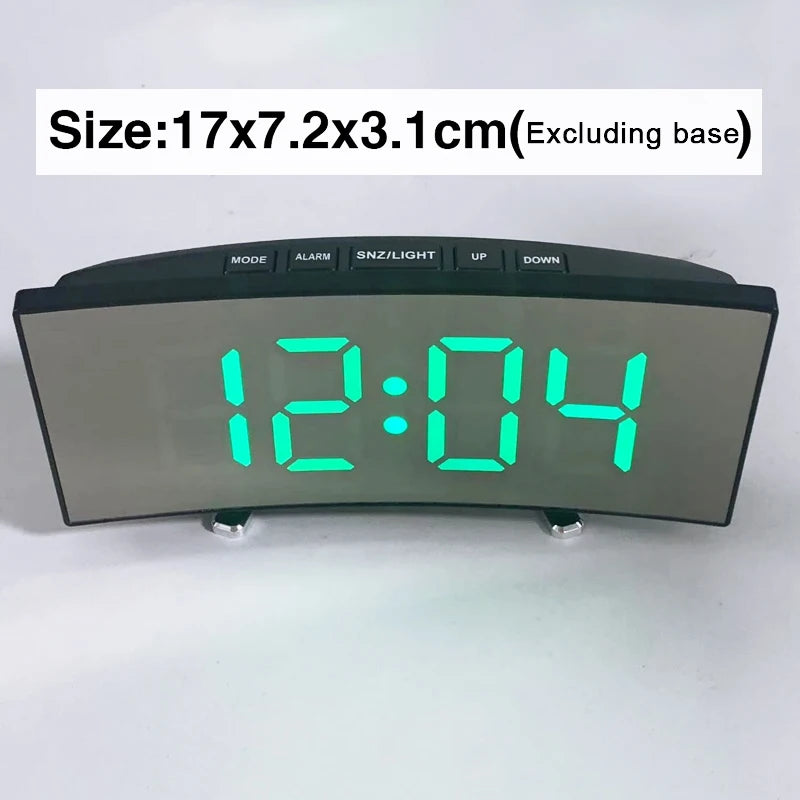 Latest Digital Clock LED Alarm Clock Bedroom Electronic Desktop Clock