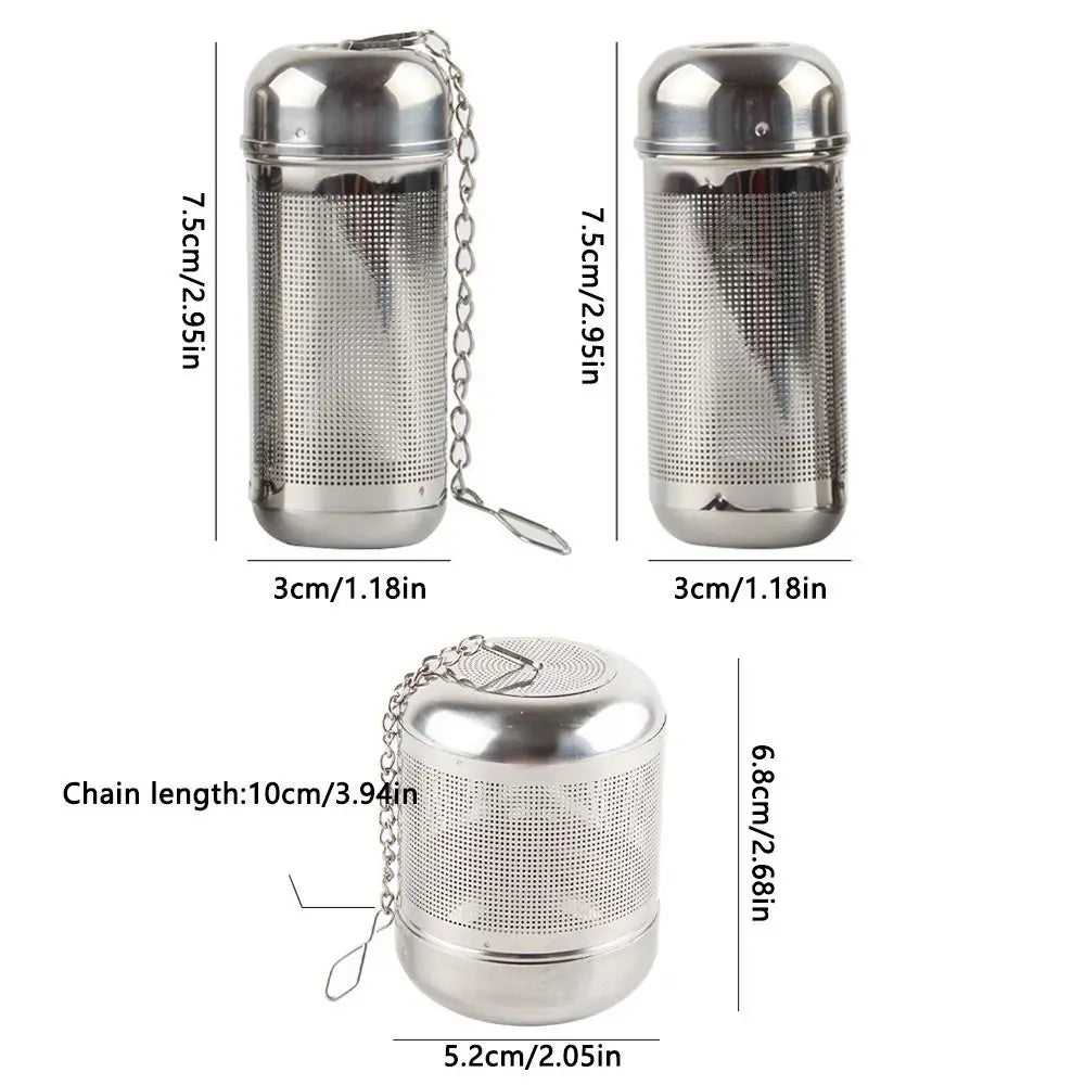 Stainless Steel Tea Infuser Tea Leaves Spice Seasoning Ball Strainer