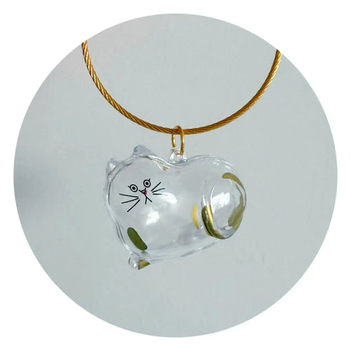 Transparent Dog Hair Storage Container Adorable Pet Keepsake Capsule
