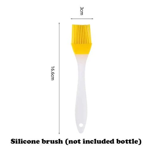 New 470ml Oil Spray Pot 2-in-1 Plastic Household Kitchen Oil Bottle