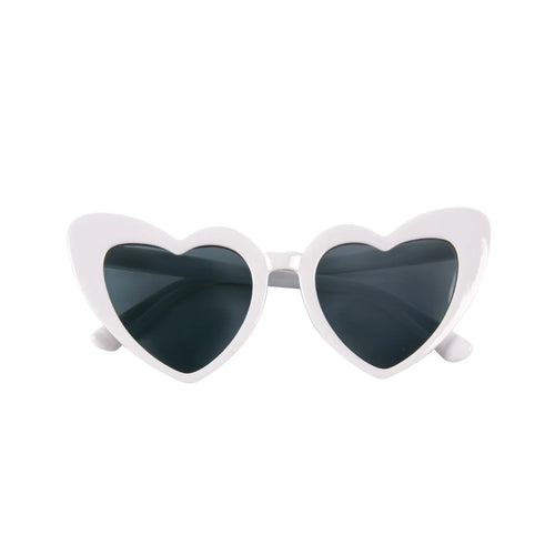 Bachelorette Party Heart Shaped Glasses Black White Pink Avocado Green