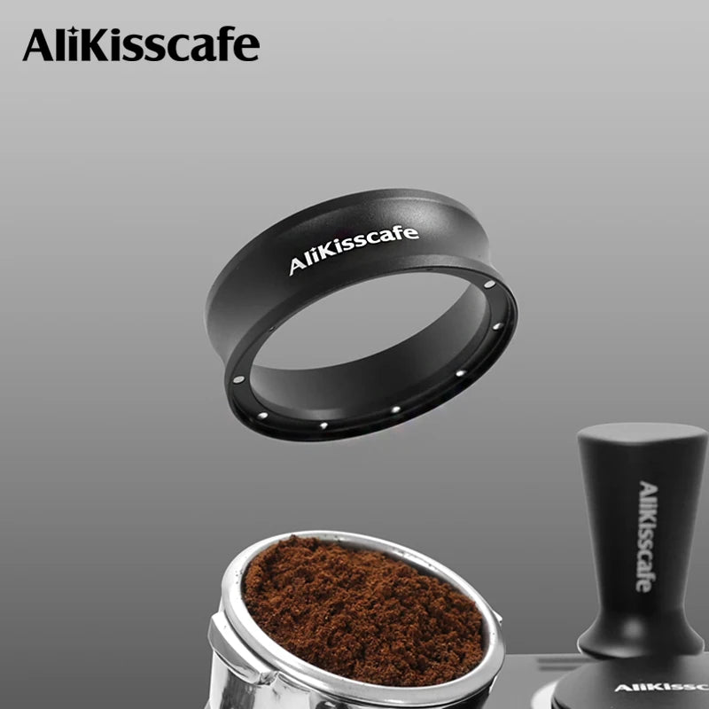 AliKisscafe Coffee Dosing Ring Funnel Magnetic 51MM 54MM 58MM For