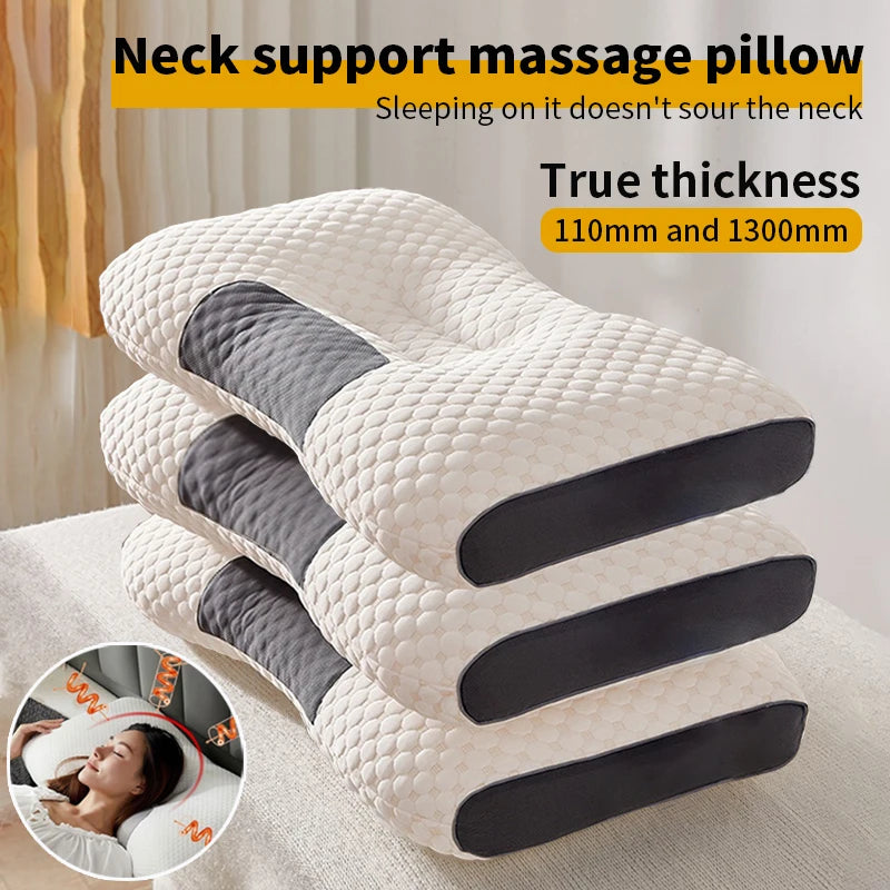 1PC Neck Pillow Help Sleep Protect The Neck Cervical Orthopedic