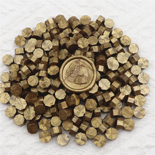 100pcs/bag Octagon Sealing Wax Beads For Seal Stamp, Handmake