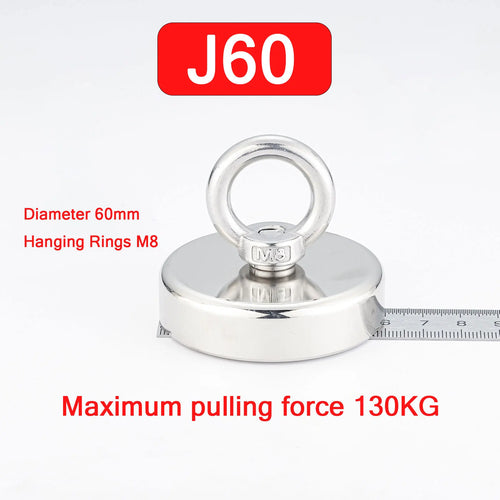 Super Strong Neodymium Fishing Magnet Hook N52 Heavy Duty Rare Earth