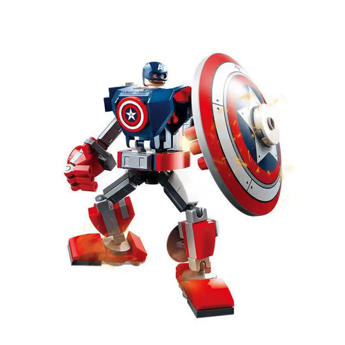 76270 76302 Superhero Bricks Avengers Thor Iron Man Thanos Assemble