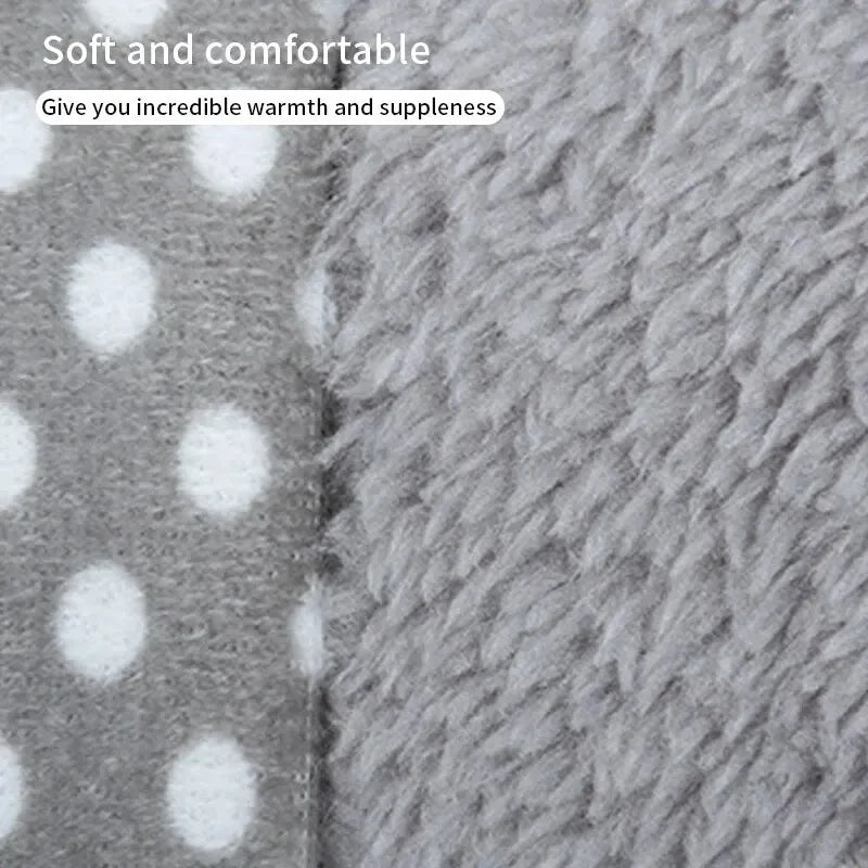 Dot Pattern Electric Hot Water Bag 500W 220V Rechargeable Winter Hand