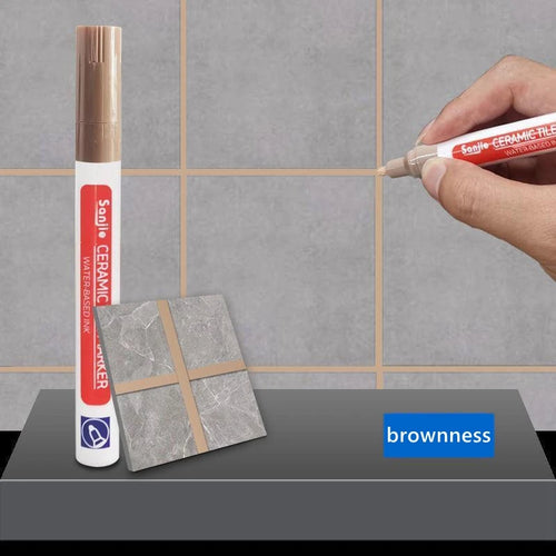 Waterproof Ceramic Tile Grout Marker, Mold-Resistant Seam Pen for