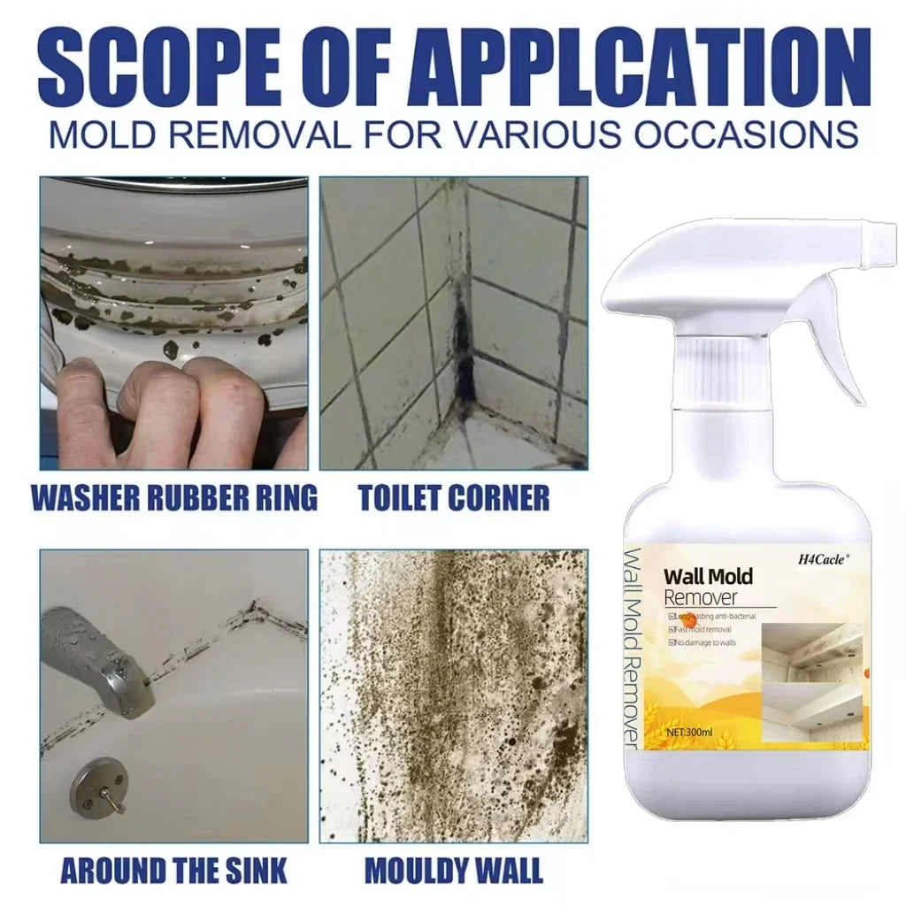 Mold Remover Spray Prevent Fungus Furniture Tile Wall Stains Removal