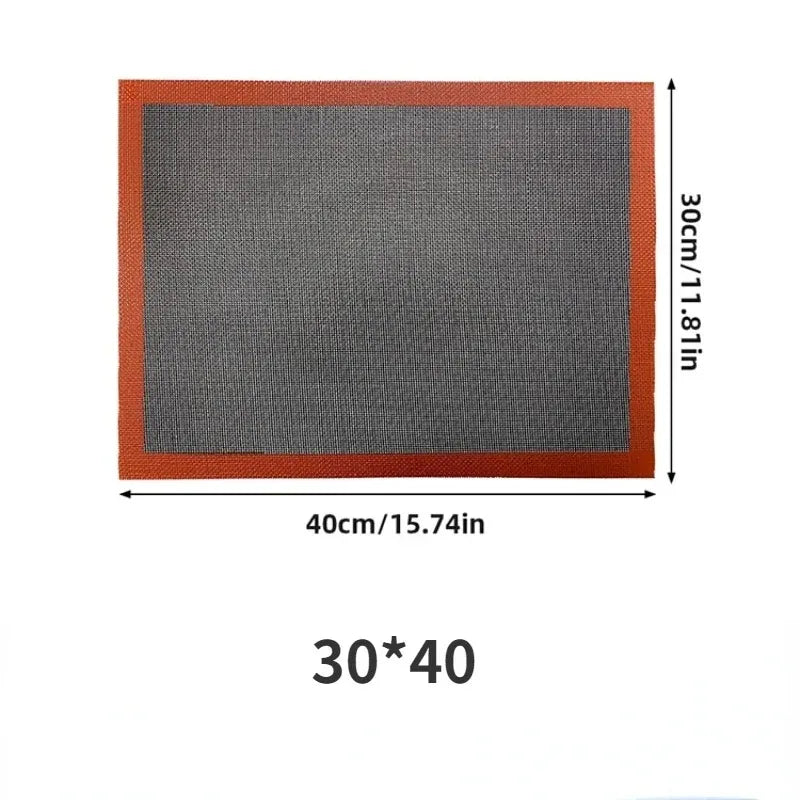 Silicone Baking Mat Sheet 30x40cm Reusable Baking Cookie Sheet