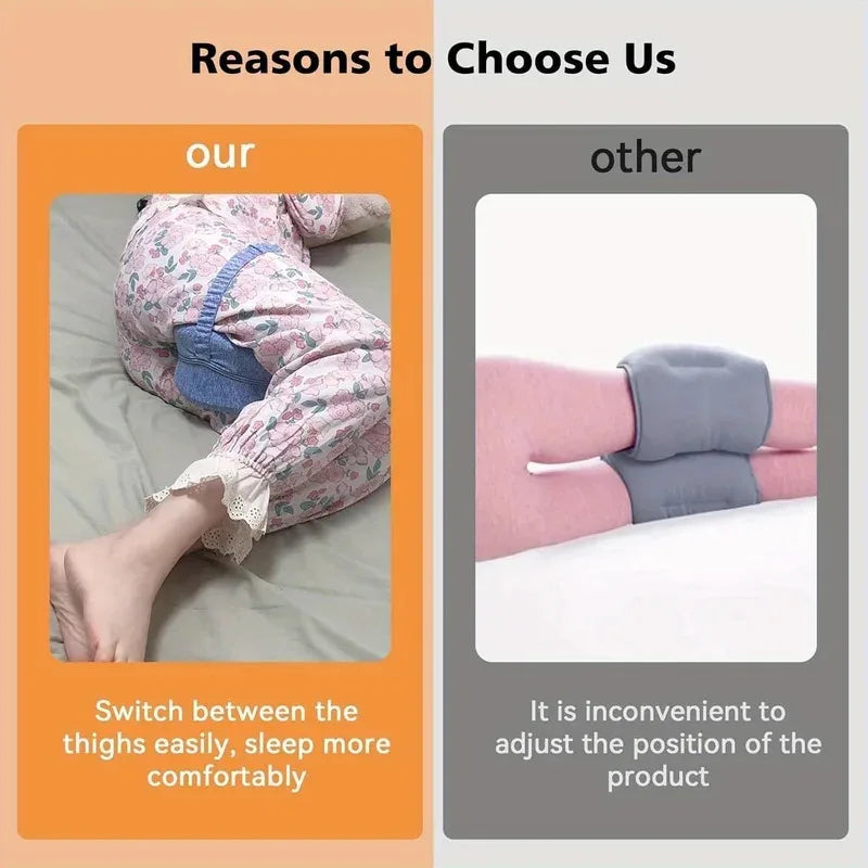Memory Foam Leg Knee Foam Support Pillow Side Sleeper Sciatica
