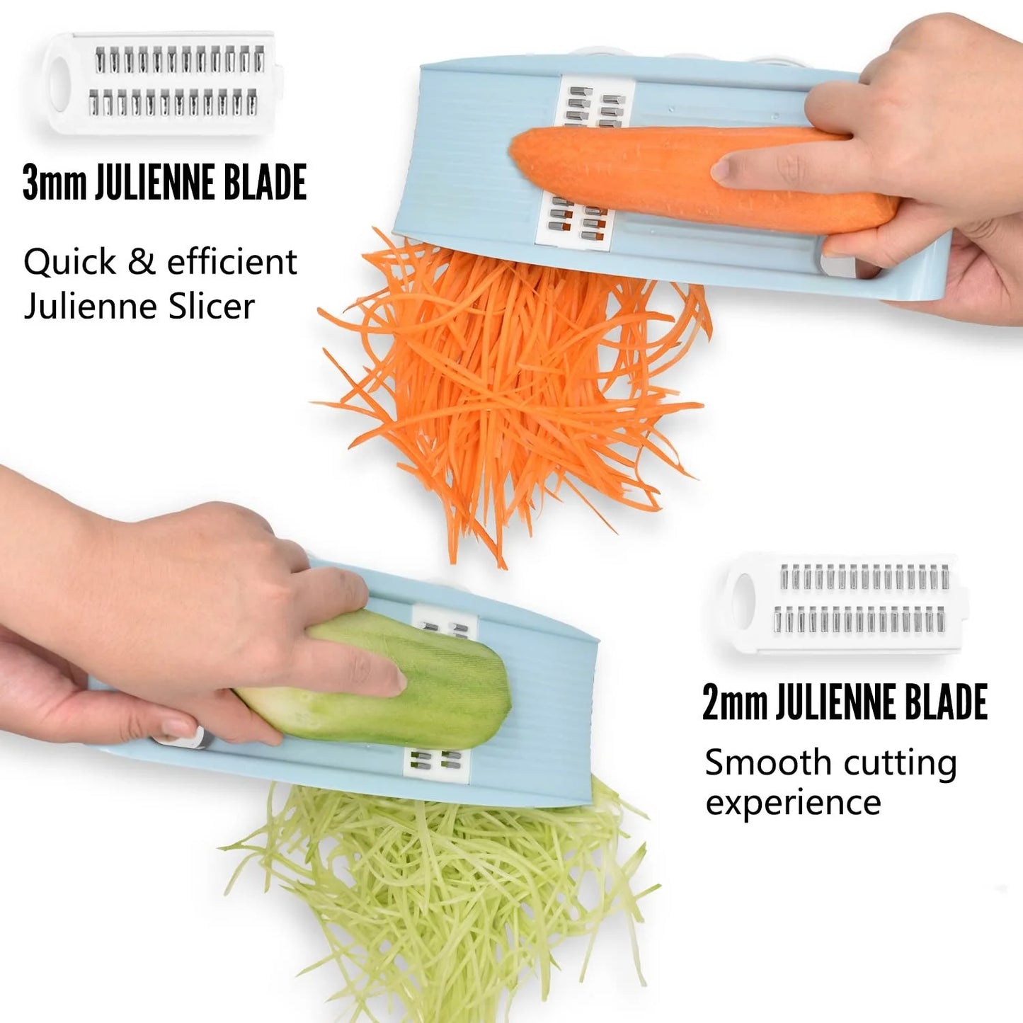 5 in1 Vegetable Fruit Slicer Multifunctional Manual Food Grater Cutter
